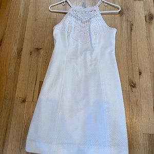Lilly Pulitzer White Eyelet Mini Dress